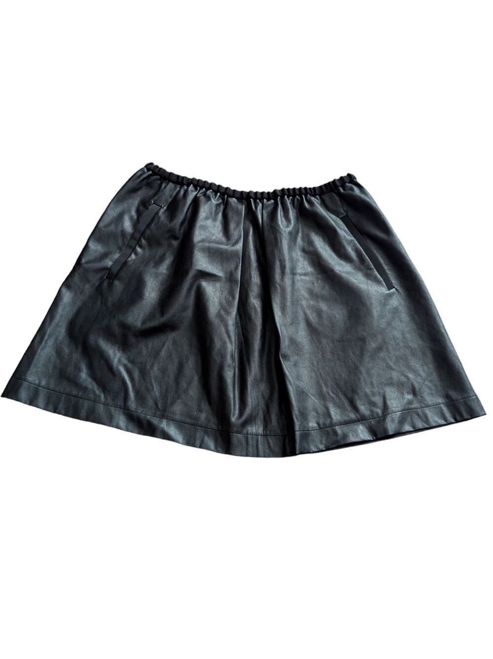 Babaton Faux leather Skirt